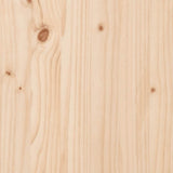 Table Top Natural Wood Solid Pine Wood 80 x 40 cm 824400