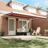 Awning Orange and Brown 450 x 300 x 165 cm 3330888