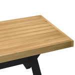Coffee Table NOAIN X-Shaped Legs 120x60x40 cm Solid Wood Pine 4100034