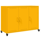 Sideboard Mustard Yellow 100.5x39x72 cm Steel 846683