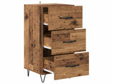 Sideboard Old wood 34 x 34.5 x 90 cm Engineered wood 881549