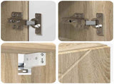 Mirror Cabinet Sonoma Oak 59 x 17 x 55 cm Engineered Wood 883366