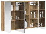 Bathroom Mirror Cabinet Artisian Oak 73.5 x 15.5 x 70 cm 889262
