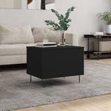 Coffee Table Black 60x44.5x45 cm Engineered Wood 830949