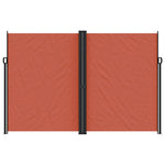 ZNTS Retractable Side Awning Terracotta 220x1200 cm 4004873