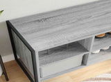 Shoe Cabinet Grey Sonoma 60 x 35 x 44 cm Engineered Wood 886459