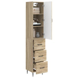 Cabinet Set 2 pcs Sonoma Oak 33 x 34.5 x 90 cm Engineered Wood 3416648