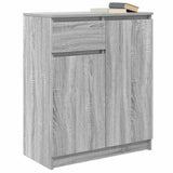 Sideboard with Drawer Grey Sonoma 71x35x84 cm Engineered Wood 861594