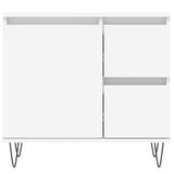 3 Piece Bathroom Furniture Set White Engineered Wood 3190221