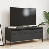 TV Cabinet Black 101.5x39x43.5 cm Cold-rolled Steel 851226