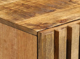 Sideboard 90x34x75 cm Solid Wood Rough Mango 377574