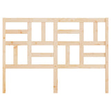 Bed Headboard 141x4x104 cm Solid Wood Pine 818185