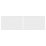 ZNTS TV Cabinet White 100x30x30 cm Engineered Wood 801481