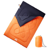 Double Sleeping Bag with Pillows for Adults Camping 3-4 Seasons 94452