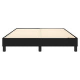 Box Spring Bed Frame Black Double Fabric 3121168
