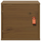 Wall Cabinets 2 pcs Honey Brown 31.5x30x30 cm Solid Wood Pine 818362