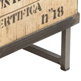 ZNTS Sideboard 60x30x70 cm Solid Mango Wood 286534