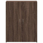 ZNTS File Cabinet Brown Oak 60x32x77.5 cm Engineered Wood 840771