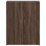 ZNTS File Cabinet Brown Oak 60x32x77.5 cm Engineered Wood 840771