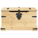 Storage Box Corona 78x78x45 cm Solid Wood Pine 4002771
