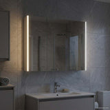 Bathroom Mirror Cabinet White 103.5 x 15.5 x 70 cm 889271