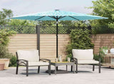 Garden Parasol with Steel Pole Blue 268x268x226 cm 4005102