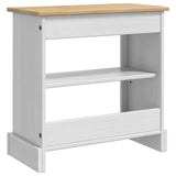 Aquarium Stand CORONA White and Brown 60.5 x 30 x 60 cm 150 kg 42034030