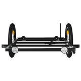 Bike Trailer Black 126x63x34 cm Iron 94205