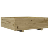 Garden Planter 80x80x26.5 cm Impregnated Wood Pine 847312