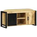 Bench Cabinet Brown 100 x 35 x 50 cm Solid Mango wood 4013617