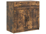 Sideboard Smoked Oak 66 x 34.5 x 87 cm Engineered Wood 895790