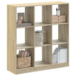 Bookcase Sonoma Oak 102x32x108 cm Engineered Wood 3307839