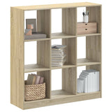 Bookcase Sonoma Oak 102x32x108 cm Engineered Wood 3307839
