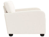 Armchair Cream Faux Lamb Fleece 42043407