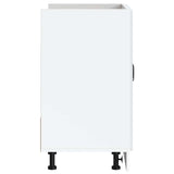 Sink Base Cabinet Lucca White Engineered Wood 853687