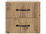 Wall-Mounted Bedside Cabinet Artisan Oak 34.5 x 33 x 40 cm 898653