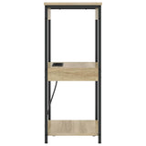 Bedside Cabinet Sonoma Oak 41 x 31 x 76 cm Engineered Wood 859546