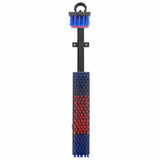 Cattle Brushes Adjustable Red and Blue 84 x 10 x 91 cm PVC 42006837