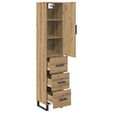 Highboard Artisan Oak 34.5 x 34 x 180 cm Engineered Wood 3415930