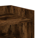 Sideboard Smoked Oak 45x35x75 cm Engineered Wood 848385