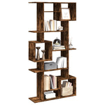 Book Cabinet Smoked Oak 92x29x188 cm Engineered Wood 3310320