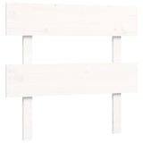 Senior Bed without Mattress White 90x200 cm Solid Wood 3195337