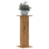 Plant Stands 2 pcs Artisian Oak 30x30x80 cm Engineered Wood 3307872