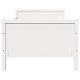 Bed Frame with Headboard White 80 x 200 cm Engineered Wood 877204
