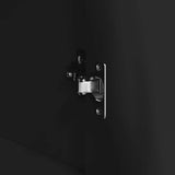 Sideboard with Drawer Black 120 x 41 x 75 cm Engineered Wood 3333907