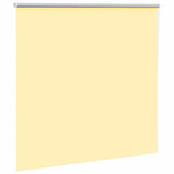 ZNTS Roller Blind Blackout Yellow 145x130 cm Fabric Width 141.6 cm Polyester 4012021