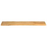 Table Top 160x40x3.8 cm Live Edge Solid Wood Mango 370736