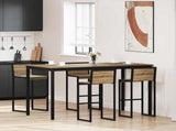 Standing Bar Table Engineered Wood 3415395