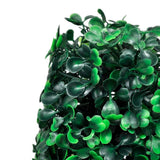 Set of 3 Artificial Boxwood Pyramid Topiary 41622