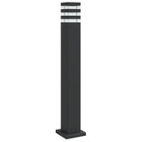 Outdoor Floor Lamp Black 80 cm Aluminium 4006395